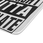 ストレートアウトタチョコレート カッティングボード (角)