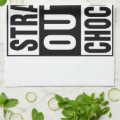 ストレートアウトタチョコレート キッチンタオル (折り畳み)