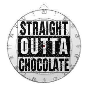 ストレートアウトタチョコレート ダーツボード