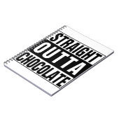 ストレートアウトタチョコレート ノートブック (左側)