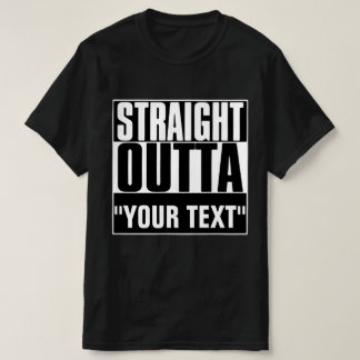 ストレートアウトタテキストTシャツ Tシャツ