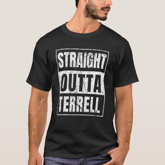 ストレートアウトタテレル Tシャツ (正面)