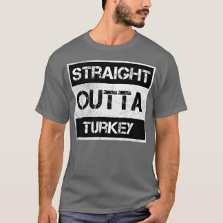 ストレートアウトタトルコトラベラーギフトカントリーエクスパット Tシャツ