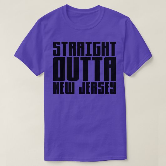 ストレートアウトタニュージャージー1 Tシャツ (デザイン正面)