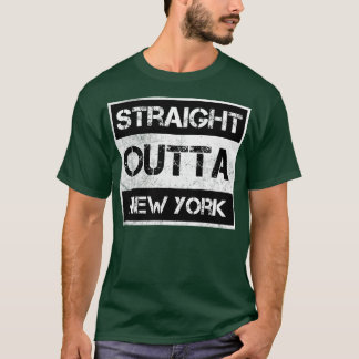 ストレートアウトタニューヨークNYヴィンテージ動揺してソフ Tシャツ