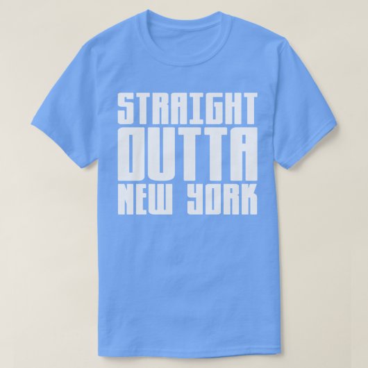 ストレートアウトタニューヨークTシャツ1 Tシャツ (デザイン正面)