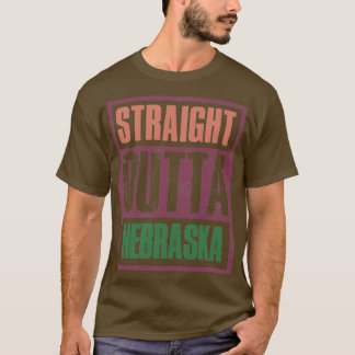 ストレートアウトタネブラスカレトロ Tシャツ
