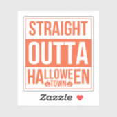 ストレートアウトタハロウィーンタウン シール (シート)