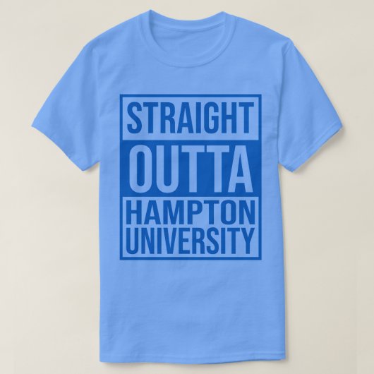 ストレートアウトタハンプトン大学 Tシャツ (デザイン正面)