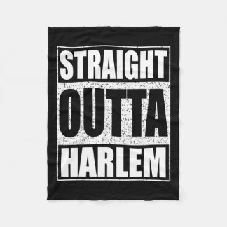 ストレートアウトタハーレム フリースブランケット