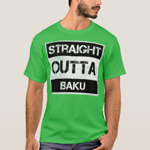 ストレートアウトタバクアゼルバイジャン動揺してヴィンテージ Tシャツ