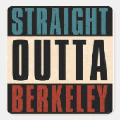 ストレートアウトタバークレーCA スクエアシール (正面)