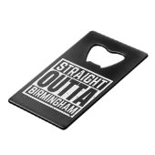 ストレートアウトタバーミンガム クレジットカード栓抜き (正面アングル)