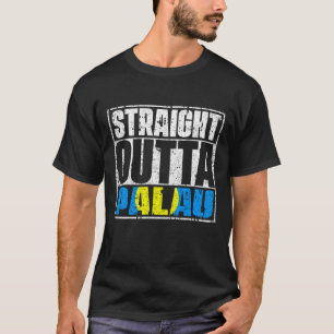 ストレートアウトタパラオ国旗 Tシャツ