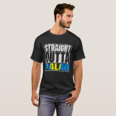 ストレートアウトタパラオ国旗 Tシャツ (正面フル)