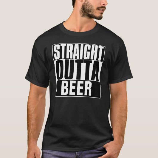 ストレートアウトタビールTシャツ Tシャツ (正面)