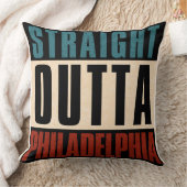 ストレートアウトタフィラデルフィアPA USA クッション (ブランケット)