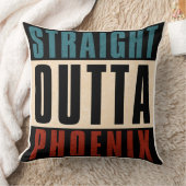 ストレートアウトタフェニックスアリゾナAZ USA クッション (ブランケット)