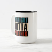 ストレートアウトタフェニックスアリゾナAZ USA ツートーンマグカップ (正面左)