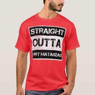 ストレートアウトタフォートマタンザスナショナルモニュメントビン Tシャツ