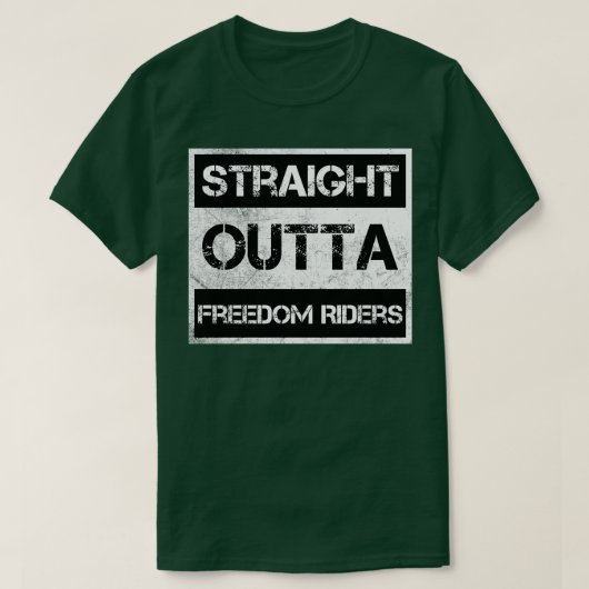 ストレートアウトタフリーダムライダー国家記念碑Vi Tシャツ (デザイン正面)