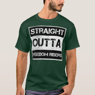 ストレートアウトタフリーダムライダー国家記念碑Vi Tシャツ