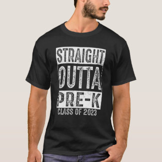 ストレートアウトタプリスクールクラス2023卒業 Tシャツ