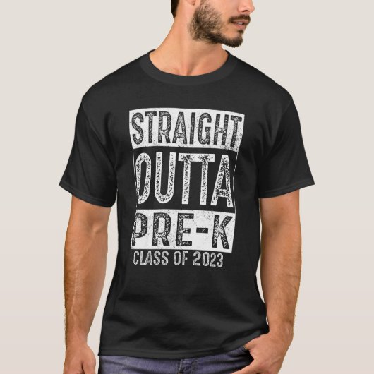 ストレートアウトタプリスクールクラス2023卒業 Tシャツ (正面)
