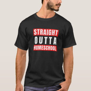 ストレートアウトタホームスおもしろいチョーカッコいいルバックスクー Tシャツ