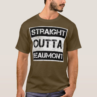 ストレートアウトタボーモンテキサス州ヴィンテージS Tシャツ
