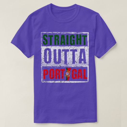 ストレートアウトタポルトガル Tシャツ (デザイン正面)