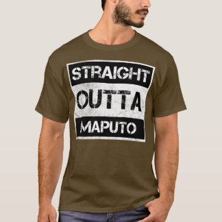 ストレートアウトタマプトMozambiqueヴィンテージ悲惨 Tシャツ