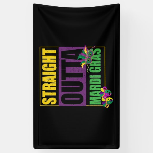 ストレートアウトタマルディグラ 横断幕 (縦)