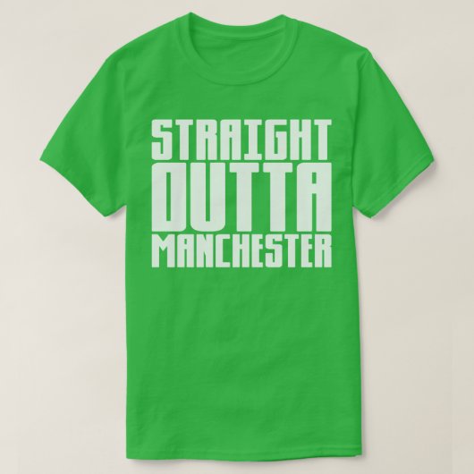 ストレートアウトタマンチェスター1 Tシャツ (デザイン正面)