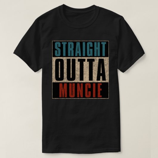 ストレートアウトタミュンシーインディアナIN Tシャツ (デザイン正面)