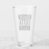 ストレートアウトタラガービール タンブラーグラス (裏面)