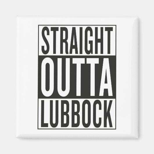 ストレートアウトタラボック マグネット (正面)