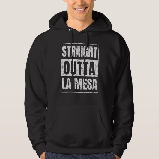 ストレートアウトタラメサカリフォルニア パーカ (正面)