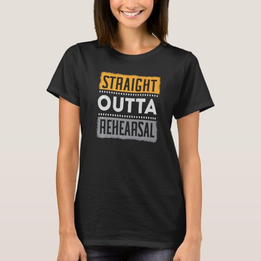 ストレートアウトタリハーサルパフォーマー演技A Tシャツ (正面)