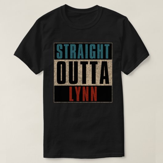 ストレートアウトタリンマサチューセッツ州立大学 Tシャツ (デザイン正面)