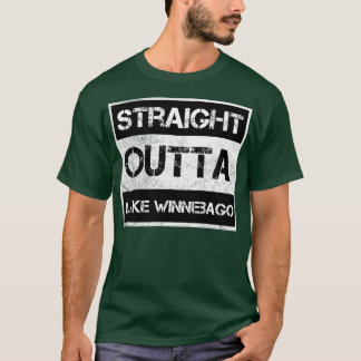 ストレートアウトタレイクウィネバゴヴィンテージ動揺してS Tシャツ