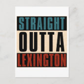 ストレートアウトタレキシントンケンタッキーKY シーズンポストカード (正面)
