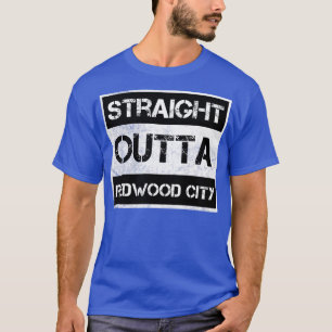 ストレートアウトタレッドウッドシティカリフォルニアヴィンタグ Tシャツ