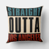 ストレートアウトタロサンゼルスカリフォルニアCA USA クッション (裏面)