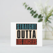 ストレートアウトタロサンゼルスカリフォルニアCA USA ポストカード (スタンド正面)