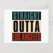 ストレートアウトタロサンゼルスカリフォルニアCA USA ポストカード (正面)