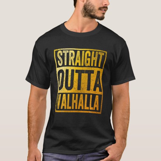 ストレートアウトタヴァルハラアスガードオジン Tシャツ (正面)