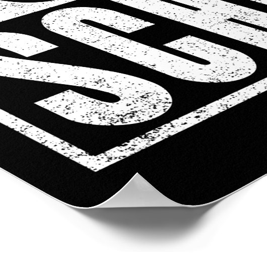 ストレートアウトタ動揺してスクール（バージョン） ポスター (角)