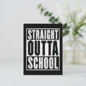 ストレートアウトタ動揺してスクール(バージョン) ポストカード (スタンド正面)