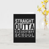 ストレートアウトタ小おもしろい学級学校 カード (黄色い花)